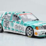 Mercedes 190E 2.5-16 W201 EVO 2 Debis #18 F. Giroix Team Zackspeed DTM 1991 Minichamps 1:18 155913618 - image 4 of 6