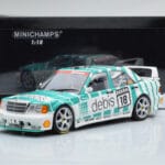 Mercedes 190E 2.5-16 W201 EVO 2 Debis #18 F. Giroix Team Zackspeed DTM 1991 Minichamps 1:18 155913618 - image 6 of 6