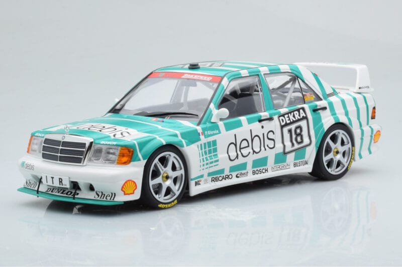 Mercedes 190E 2.5-16 W201 EVO 2 Debis #18 F. Giroix Team Zackspeed DTM 1991 Minichamps 1:18 155913618