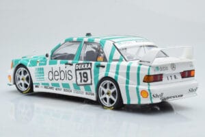 Mercedes 190E 2.5-16 W201 EVO 2 Debis #19 R. Asch Team Zackspeed DTM 1991 Minichamps 1:18 155913619 Metal - imagen 5 de 6