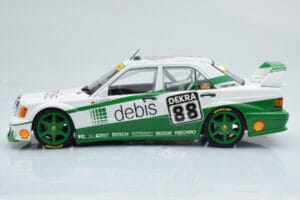 Mercedes 190E 2.5-16 W201 EVO 2 Debis #88 B. Schneider Team Zackspeed DTM 1991 Minichamps 1:18 155913688 Metal - imagen 3 de 6