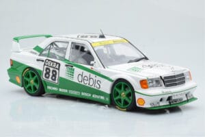 Mercedes 190E 2.5-16 W201 EVO 2 Debis #88 B. Schneider Team Zackspeed DTM 1991 Minichamps 1:18 155913688 Metal - imagen 4 de 6