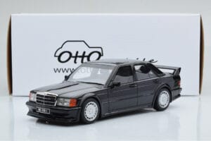 Mercedes 190E W201 2.5-16 Evo I Negro Otto 1:18 OT151 Resina - imagen 6 de 6