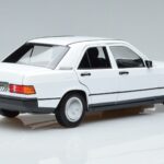 Mercedes 190 E W201 Blanco Norev 1:18 183820 Metal - image 3 of 7