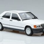 Mercedes 190 E W201 Blanco Norev 1:18 183820 Metal - image 5 of 7