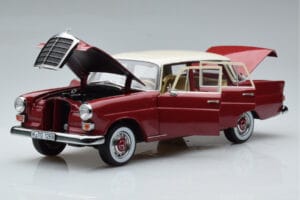 Mercedes 200 W110 Rojo Norev 1:18 183706 Metal - imagen 2 de 7