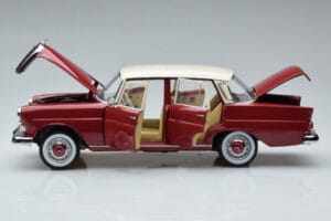 Mercedes 200 W110 Rojo Norev 1:18 183706 Metal - imagen 4 de 7
