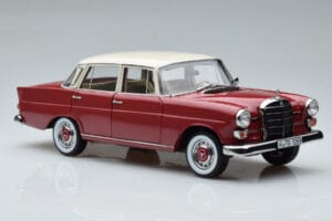 Mercedes 200 W110 Rojo Norev 1:18 183706 Metal - imagen 6 de 7