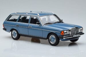 Mercedes 200T S123 Azul Norev 1:18 183737 Metal - imagen 5 de 7
