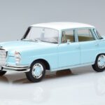 Mercedes 220 S W111 Azul Norev 1:18 183920 Metal