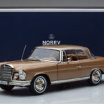 Mercedes 250 SE Coupe W111 Dorado Metálico Norev 1:18 - image 7 of 7