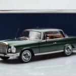 Mercedes 250 SE Coupe W111 Verde Metálico Edición Limitada Norev 1:18 183764 Metal - image 7 of 7