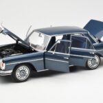 Mercedes 280 SE W108 Azul Oscuro Metalizado Norev 1:18 183534 - image 2 of 8