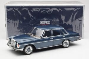 Mercedes 280 SE W108 Azul Oscuro Metalizado Norev 1:18 183534 Metal - imagen 8 de 8