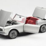 Mercedes 280 SL W113 Pagoda Plateado Schuco 1:18 450035000 - image 2 of 8