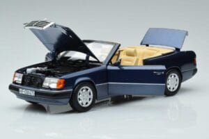 Mercedes 300 CE-24 A124 Cabriolet Nautical Azul Edición Limitada Norev 1:18 183879 Metal - imagen 2 de 7