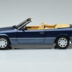 Mercedes 300 CE-24 A124 Cabriolet Nautical Azul Edición Limitada Norev 1:18 183879 Metal - image 4 of 7