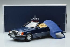 Mercedes 300 CE-24 A124 Cabriolet Nautical Azul Edición Limitada Norev 1:18 183879 Metal - imagen 7 de 7