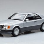 Mercedes 300 CE-24 C124 Coupe Plata Norev 1:18 183880 Metal