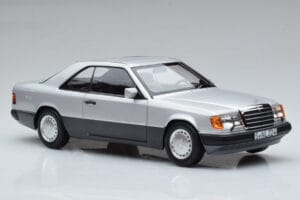 Mercedes 300 CE-24 C124 Coupe Plata Norev 1:18 183880 Metal - imagen 5 de 7