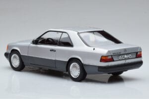 Mercedes 300 CE-24 C124 Coupe Plata Norev 1:18 183880 Metal - imagen 6 de 7