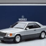 Mercedes 300 CE-24 C124 Coupe Plata Norev 1:18 183880 Metal - image 7 of 7