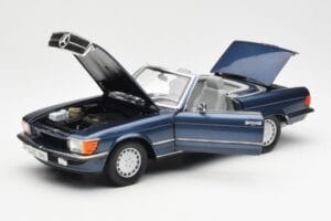 Mercedes 300 SL R107 Azul Náutico Norev 1:18 183466 Metal - imagen 2 de 8