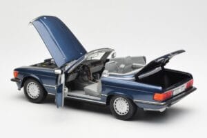 Mercedes 300 SL R107 Azul Náutico Norev 1:18 183466 Metal - imagen 5 de 8