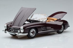 Mercedes 300 SL W198 Roadster Rojo Norev 1:18 183891 Metal - imagen 2 de 8