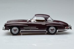 Mercedes 300 SL W198 Roadster Rojo Norev 1:18 183891 Metal - imagen 4 de 8