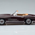 Mercedes 300 SL W198 Roadster Rojo Norev 1:18 - image 5 of 8