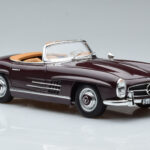Mercedes 300 SL W198 Roadster Rojo Norev 1:18 - image 6 of 8