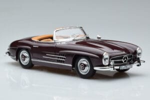 Mercedes 300 SL W198 Roadster Rojo Norev 1:18 183891 Metal - imagen 6 de 8