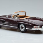 Mercedes 300 SL W198 Roadster Rojo Norev 1:18 - image 7 of 8