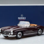 Mercedes 300 SL W198 Roadster Rojo Norev 1:18 - image 8 of 8