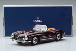 Mercedes 300 SL W198 Roadster Rojo Norev 1:18 183891 Metal - imagen 8 de 8