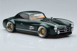 Mercedes 300 SL Speedster Hard Top By S-Klub Verde GT Spirit 1:18 GT872 Resina - imagen 4 de 6