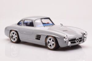 Mercedes 300 SL W198 Gullwing By S-Klub Gris GT Spirit 1:18 GT418 Resina - imagen 4 de 6