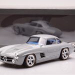 Mercedes 300 SL W198 Gullwing By S-Klub Gris GT Spirit 1:18 - image 6 of 6