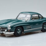 Mercedes 300 SL W198 Gullwing Verde Norev 1:18
