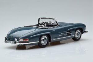 Mercedes 300 SL W198 Roadster Azul Norev 1:18 B66040668 Metal - imagen 3 de 9
