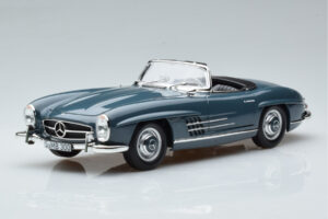 Mercedes 300 SL W198 Roadster Azul Norev 1:18