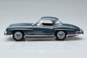 Mercedes 300 SL W198 Roadster Azul Norev 1:18 B66040668 Metal - imagen 5 de 9