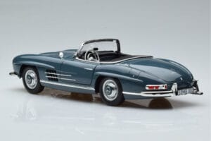 Mercedes 300 SL W198 Roadster Azul Norev 1:18 B66040668 Metal - imagen 8 de 9