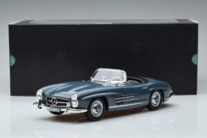 Mercedes 300 SL W198 Roadster Azul Norev 1:18 B66040668 Metal - imagen 9 de 9