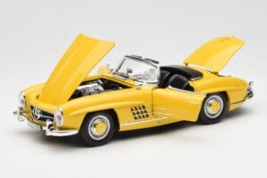 Mercedes 300 SL W198 Roadster Amarillo Norev 1:18 B66040669 Metal - imagen 2 de 8