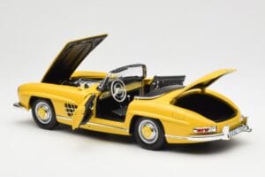 Mercedes 300 SL W198 Roadster Amarillo Norev 1:18 B66040669 Metal - imagen 5 de 8