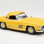 Mercedes 300 SL W198 Roadster Amarillo Norev 1:18 B66040669 - image 6 of 8