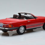 Mercedes 450 SL R107 Versión US Rojo Norev 1:18 - image 3 of 8