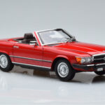 Mercedes 450 SL R107 Versión US Rojo Norev 1:18 - image 6 of 8